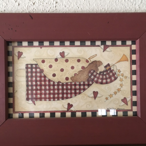 Debbie Mumm Framed Print, Flying Angel - Picture 9 of 11